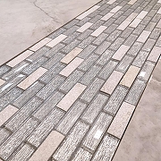 Мозаика Caramelle mosaic Naturelle 8 мм Medina 29,8x29,8 см-1