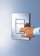 Комплект унитаза AQUAme AQM2002 с инсталляцией Grohe Rapid SL 38772001 с сиденьем Микролифт и клавишей смыва Хром-13