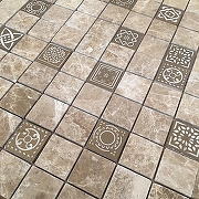 Мозаика Caramelle mosaic Art Stone Art Emperador Light MAT 30x30 см-1