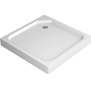Душевой поддон из АБС-пластика Niagara Nova 80x80 NG-80-80Q цвет Белый
