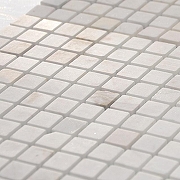 Мозаика Caramelle mosaic Pietrine 4 мм Dolomiti bianco POL 30,5x30,5 см-1
