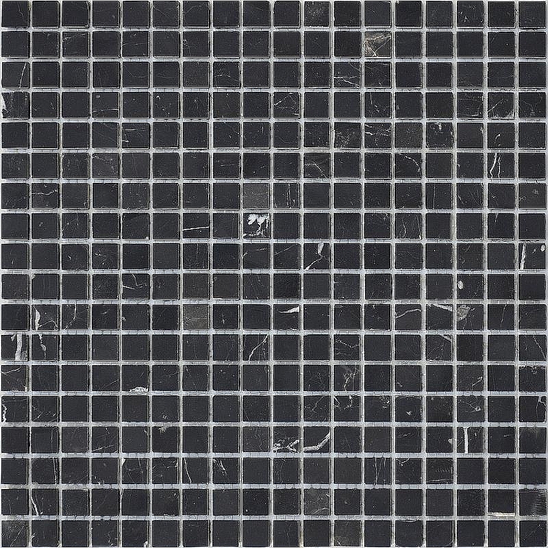 Мозаика Caramelle mosaic Pietrine 4 мм Nero Oriente POL 