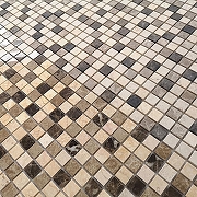Мозаика Caramelle mosaic Pietrine 4 мм Pietra Mix 1 MAT 30,5x30,5 см-1
