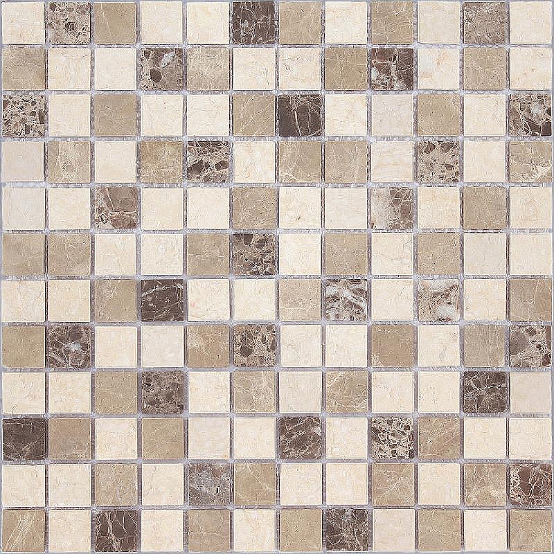 Мозаика Caramelle mosaic Pietrine 4 мм Pietra Mix 1 MAT 