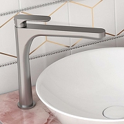 Смеситель для раковины Kerama Marazzi Ole 69415KM.M0.070 Титановый атласный-1