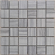 Мозаика Caramelle mosaic Pietrine 7 мм Marmara grey POL 30,5x30,5 см