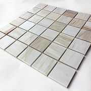 Мозаика Caramelle mosaic Pietrine 7 мм Nuvola rosato POL 30,5x30,5 см-1