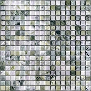 Мозаика Caramelle mosaic Pietrine 7 мм Onice Verde oliva POL 30,5x30,5 см