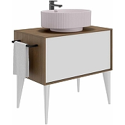 Раковина Kerama Marazzi Artbasin Vento 50 VE.wb.50\MAL Мальва матовая-2