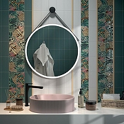 Раковина Kerama Marazzi Artbasin Vento 50 VE.wb.50\MAL Мальва матовая-4