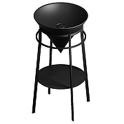 Раковина Kerama Marazzi Cono 44 CO.NN.wbi.44\BLK.M Черная матовая-1