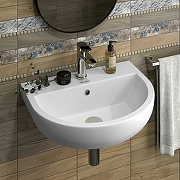 Мебельная раковина Kerama Marazzi Buongiorno 55 BG.wb.55 Белая глянцевая-5