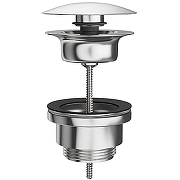 Донный клапан Kerama Marazzi Ole 230KM.21.018 click-clack Хром-1