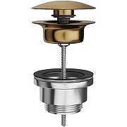 Донный клапан Kerama Marazzi Muse 230KM.31.023 click-clack Потертая бронза-1