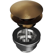 Донный клапан Kerama Marazzi Muse 230KM.31.023 click-clack Потертая бронза-2