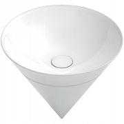Раковина Kerama Marazzi Cono 44 CO.wbi.44 Белая глянцевая-1