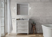 Зеркало Kerama Marazzi Pompei 80 PO.mi.80\WHT с подсветкой Белое глянцевое с бесконтактным выключателем-1