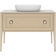 Тумба под раковину Kerama Marazzi Plaza Classic Neo 120 PL.CN.120.1+1\CAP.M Капучино матовая