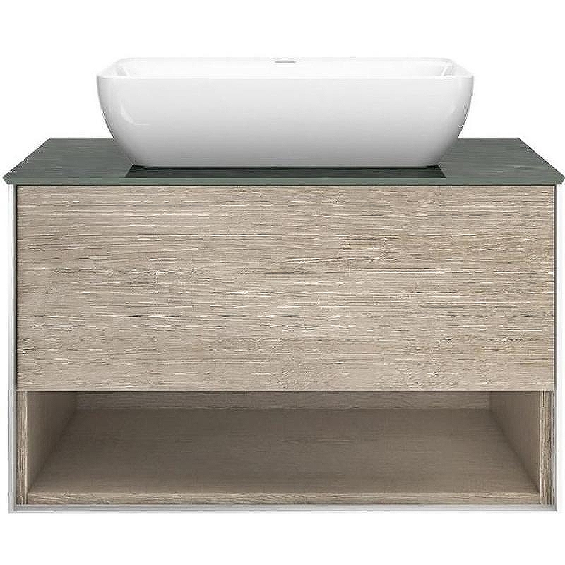 Тумба под раковину Kerama Marazzi Plaza Modern 80 PLB.M.80.1\OAK.O подвесная 