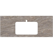 Столешница под раковину Kerama Marazzi Plaza Classic Neo Парнас 120 PL2.VT280\120 Коричнево-серая