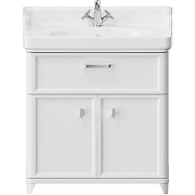 Тумба под раковину Kerama Marazzi Pompei 80 PO.N.80.1\WHT Белая глянцевая