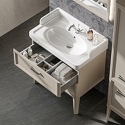 Тумба под раковину Kerama Marazzi Pompei 80 PO.N.80.2\CAM Камео бежевый глянцевый-4