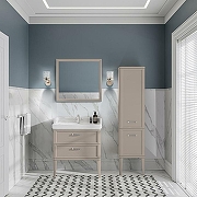 Шкаф пенал Kerama Marazzi Pompei 43 PO.N.150\CAM Камео бежевый глянцевый-5