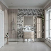 Шкаф пенал Kerama Marazzi Pompei 43 PO.N.150\CAM Камео бежевый глянцевый-6