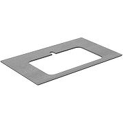 Столешница под раковину Kerama Marazzi Plaza Next Про Дабл 80 PL2.DD500600R\80 Серый бетон