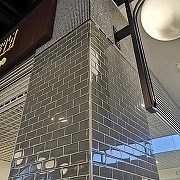 Стеклянная мозаика Caramelle mosaic Impressioni Mattoni Grigio 30x30 см-2