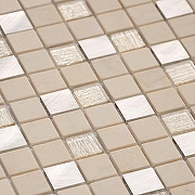 Мозаика Caramelle mosaic Silk Way Cream Velour 29,8x29,8 см-1