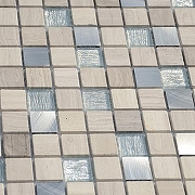 Мозаика Caramelle mosaic Silk Way Silver Flax 29,8x29,8 см-1