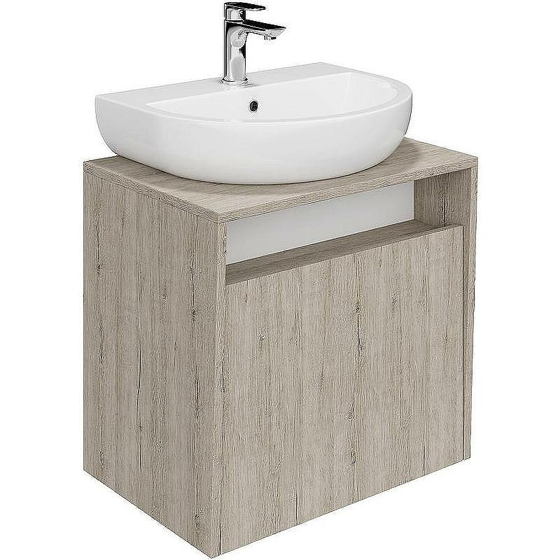 Тумба под раковину Kerama Marazzi Pro 60 PRO.60.1\OAK.O подвесная 