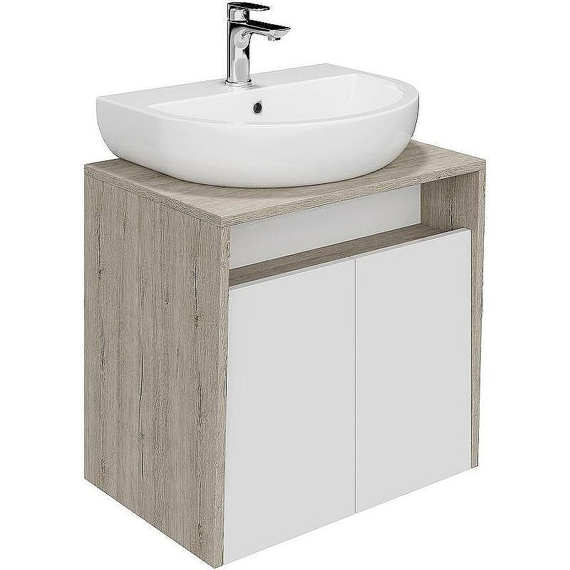 Тумба под раковину Kerama Marazzi Pro 60 PRO.60.2\WHT подвесная 