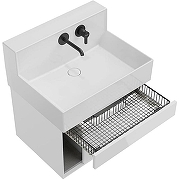 Тумба под раковину Kerama Marazzi Logica M 65 LO.M.65\WHT подвесная Белая-3