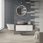 Тумба под раковину Kerama Marazzi Atollo 110 AT.110\WHT.M подвесная Белая матовая Дерево-7