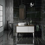 Тумба под раковину Kerama Marazzi Atollo 110 AT.110\WHT.M подвесная Белая матовая Дерево-15