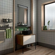 Тумба под раковину Kerama Marazzi Atollo 80 AT.80\WHT.M подвесная Белая матовая Дерево-10
