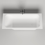 Ванна из искусственного камня Salini Orlanda Kit 170х70 102111M Белая матовая-4