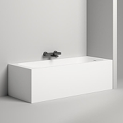 Ванна из искусственного камня Salini Orlanda Kit 170х70 102111M Белая матовая-7