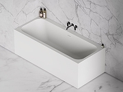Ванна из искусственного камня Salini Orlanda Kit 170х70 102111M Белая матовая-11