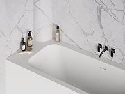 Ванна из искусственного камня Salini Orlanda Kit 170х70 102111M Белая матовая-13