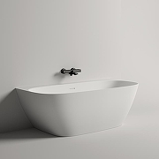 Ванна из искусственного камня Salini Sofia Wall 170х80 102512G Белая глянцевая-2
