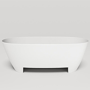 Ванна из искусственного камня Salini Sofia Light 165х75 103611G Белая глянцевая-4