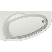 Акриловая ванна STWORKI Молде 170x100 L без гидромассажа
