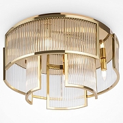 Потолочный светильник Maytoni Modern Frame MOD174CL-06G цвет плафона/подвески Прозрачный, цвет арматуры Золото