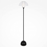 Торшер Maytoni Memory MOD177FL-01B цвет плафона/подвески Прозрачный, цвет арматуры Черный-1