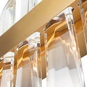 Настенный светильник Maytoni M1rage MOD173WL-L15BS3K цвет плафона/подвески Прозрачный, цвет арматуры Латунь-4