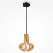 Подвесной светильник Maytoni Roots MOD193PL-01W цвет плафона/подвески Бежевый, цвет арматуры Черный-1