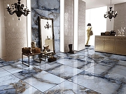 Керамогранит Primavera Jakarta Blue Carving CR210 60x120 см-7